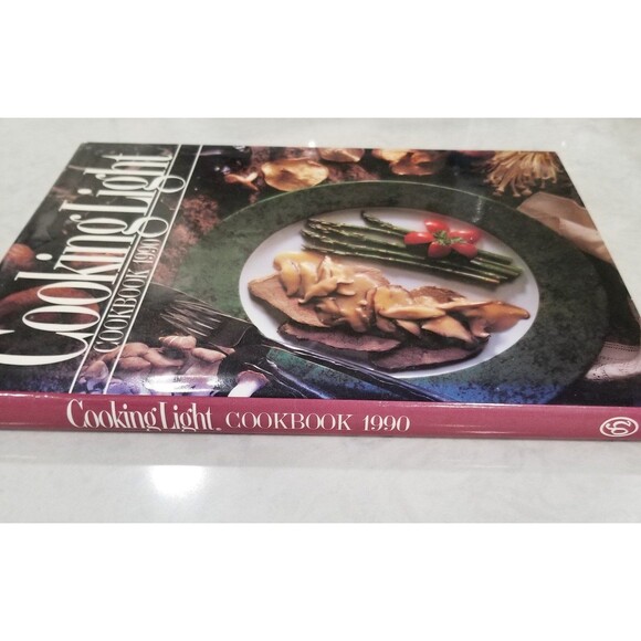 Vintage Cooking Light hardcover book cookbook first Printing 1989 - Picture 6 of 11